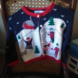 Vintage cardigan for girls